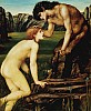 Burne-Jones Sir Edward, Pan et Psyche Pan et Psyche.jpg